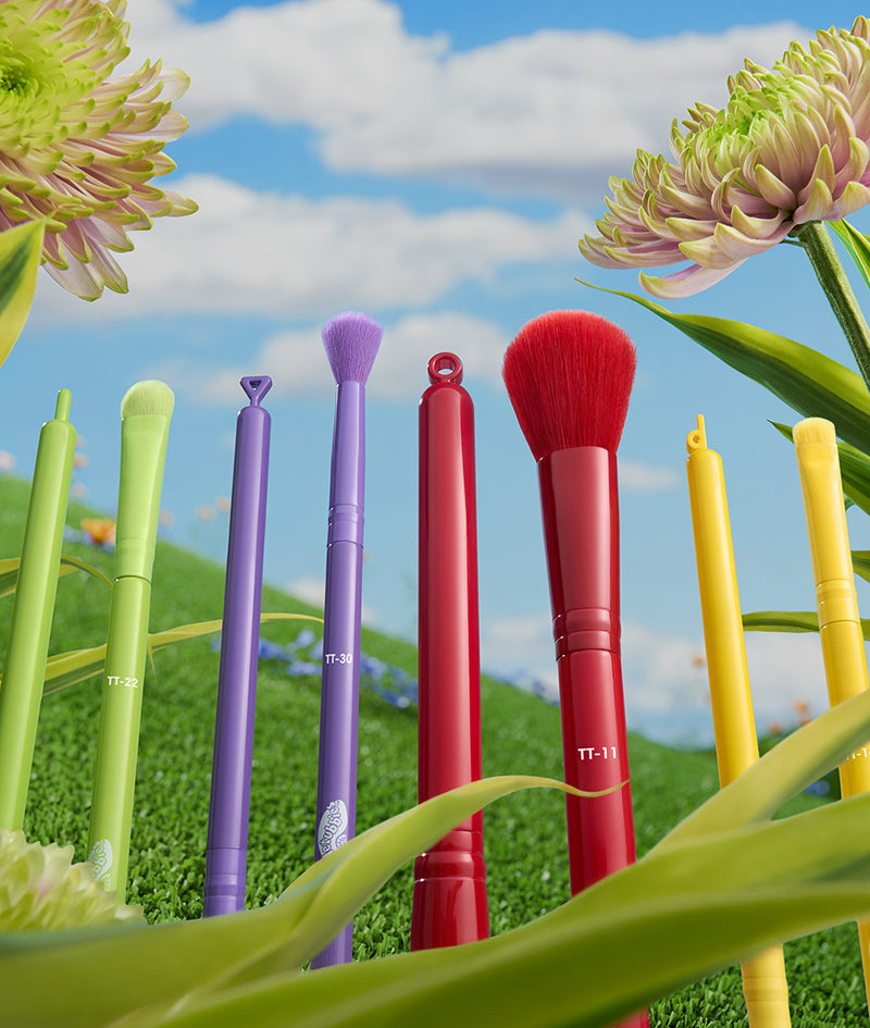 Teletubbies 4-Piece Face & Eye Brush Set